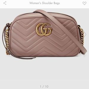 ❌SOLD❌Gucci Marmont Small Matelasse Bag nude